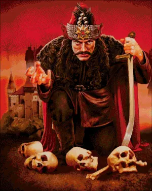 Вышивка крестом Дракула