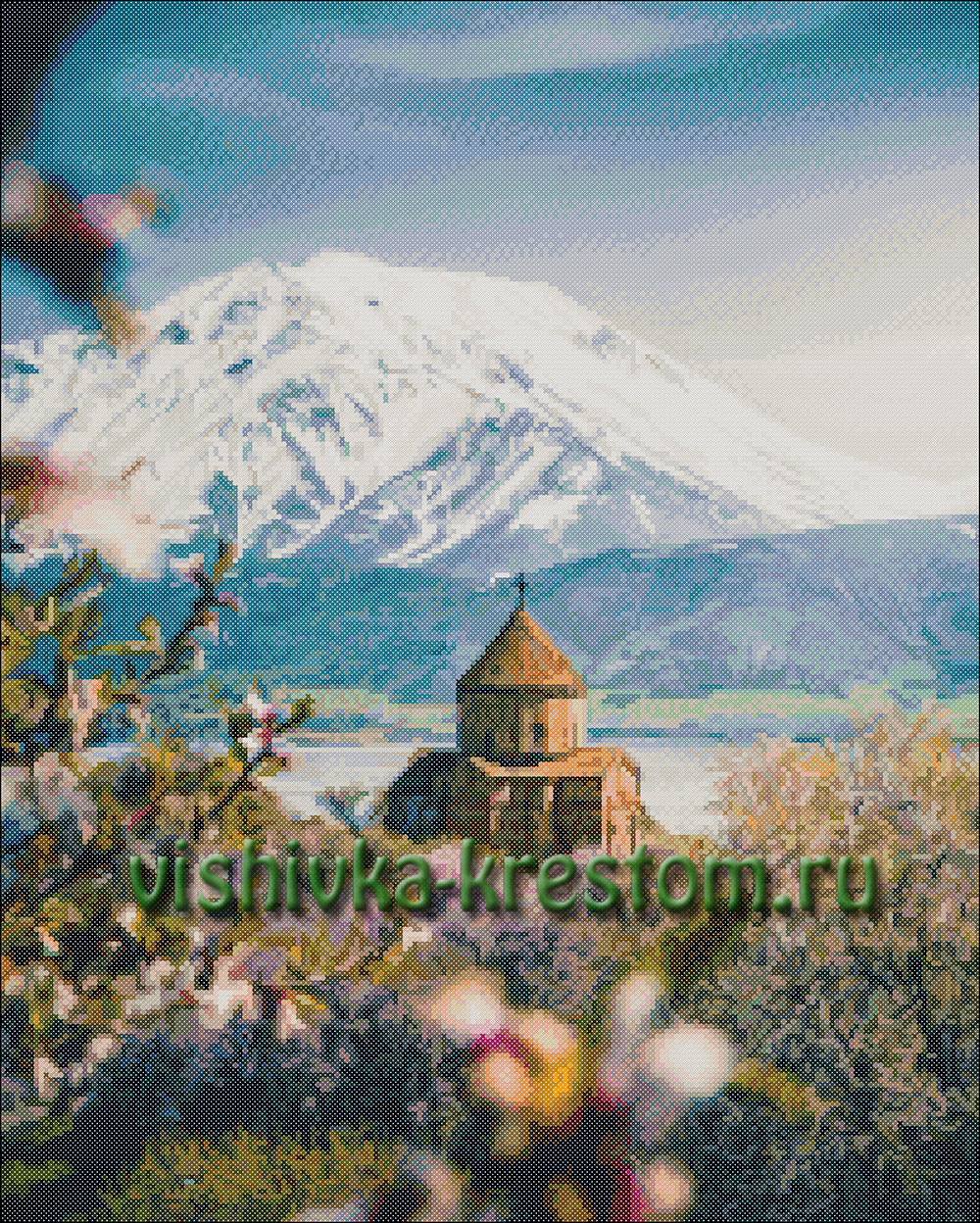 Вышивка крестом Арарат