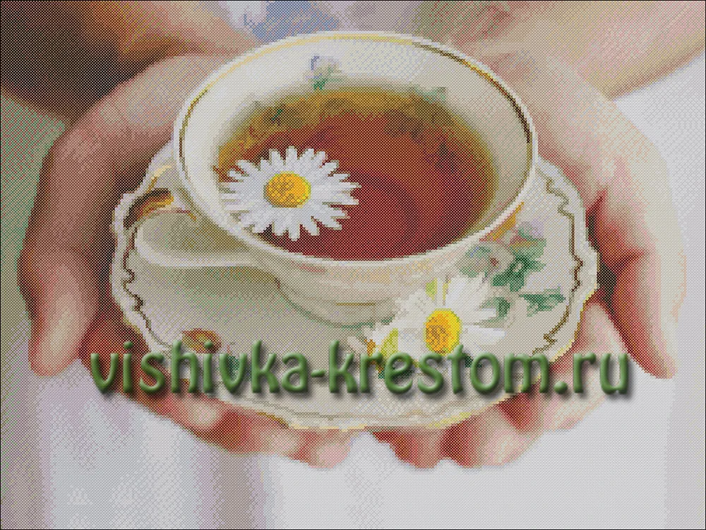 Вышивка крестом Доброе утро