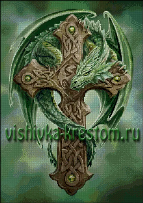 Вышивка крестом Лесной Страж