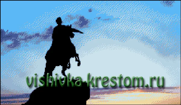Вышивка крестом Петр1  