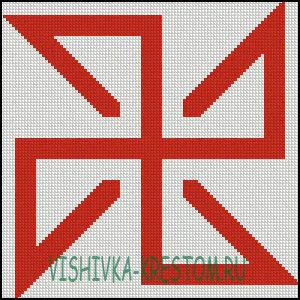 Вышивка крестом Солонь 