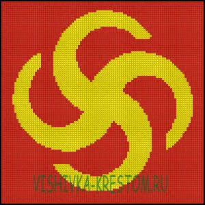 Вышивка крестом Сваор 