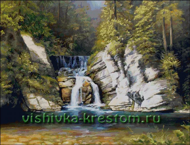 Вышивка крестом Лесная сказка
